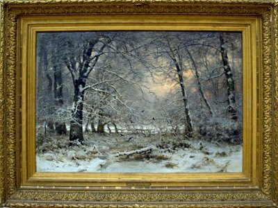 Forest in Winter by Louis Apol